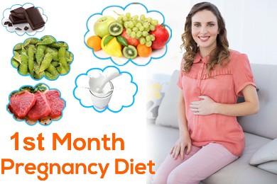 Diet untuk Ibu Hamil Bulan Pertama